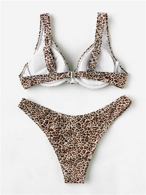 bikini animal print|Amazon.com: Animal Print Swimwear.